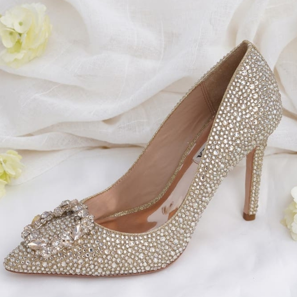 Badgley Mishchka Cher Pointed Toe Pumps